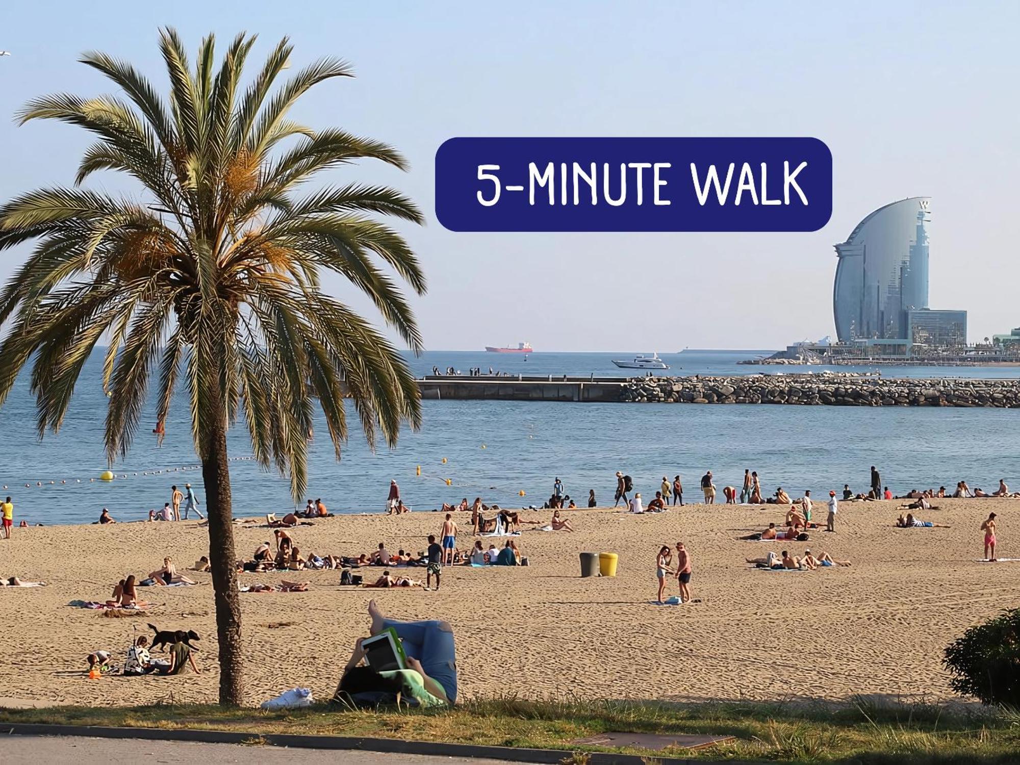 Taulat Loft L Poblenou Beach L Self Check In L Terrace Penthouse Barselona Dış mekan fotoğraf